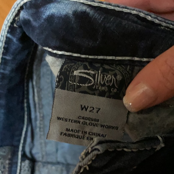 Silver mckenzie flap shorts - Picture 4 of 4